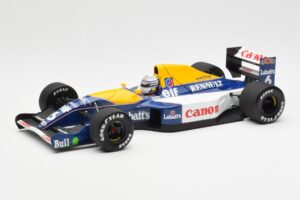 Williams Renault FW14 #6 R. Patrese F1 1991 Minichamps 1:18 100910006 Fém
