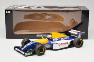 Williams FW15C Renault #2 A. Prost F1 World Champion 1993 Minichamps 1:18 180930002 Gyanta – 7. kép a 7-ből