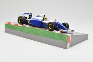 Williams Renault FW16 #2 A. Senna Test Car 1994 Minichamps 1:18 543941800 Fém – 4. kép a 7-ből