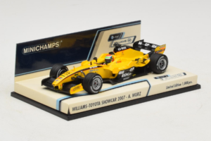 Williams FW29 Toyota A. Wurz Williams F1 Team Showcar 2007 Minichamps 1:43 400070087 Fém – 2. kép a 5-ből