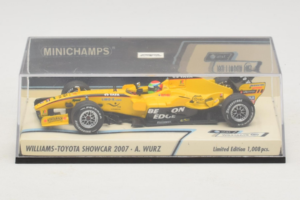 Williams FW29 Toyota A. Wurz Williams F1 Team Showcar 2007 Minichamps 1:43 400070087 Fém – 4. kép a 5-ből