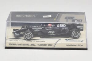 Williams Toyota FW29B K. Nakajima Jerez Test 2008 Január 14 Minichamps 1:43 400080108 Fém – 5. kép a 5-ből
