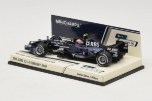 Williams FW30 Toyota #8 K. Nakajima Test Jerez Feb 2008 Minichamps 1:43 400080208 Fém – 3. kép a 5-ből
