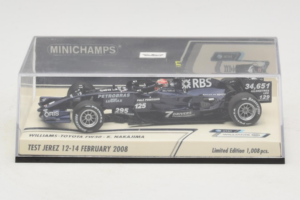 Williams FW30 Toyota #8 K. Nakajima Test Jerez Feb 2008 Minichamps 1:43 400080208 Fém – 4. kép a 5-ből