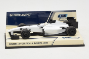 Williams FW30 Toyota #7 N. Rosberg Prototype F1 2008 Minichamps 1:43 400080007 Fém
