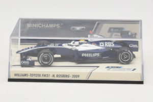 Williams FW31 Toyota #16 N. Rosberg F1 2009 Minichamps 1:43 400090016 Fém – 4. kép a 5-ből