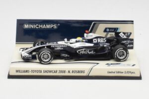Williams FW30 Toyota Showcar #16 N. Rosberg F1 2008 Minichamps 1:43 400080077 Fém