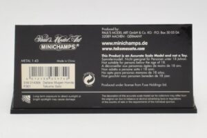 Dallara F301 Mugen Honda T. Sato Macau GP Winner 2001 Minichamps 1:43 518014306 Fém – 4. kép a 5-ből