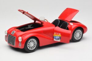 Ferrari 166 MM Barchetta Piros Hot Wheels 1:18 B6054 Fém – 2. kép a 8-ből