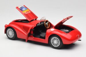 Ferrari 166 MM Barchetta Piros Hot Wheels 1:18 B6054 Fém – 5. kép a 8-ből
