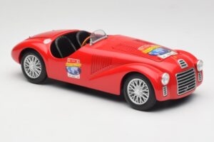 Ferrari 166 MM Barchetta Piros Hot Wheels 1:18 B6054 Fém – 6. kép a 8-ből