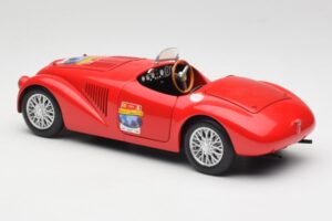Ferrari 166 MM Barchetta Piros Hot Wheels 1:18 B6054 Fém – 7. kép a 8-ből