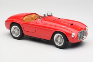 Ferrari 166 MM Piros Hot Wheels 1:18 L2989 Fém – 6. kép a 8-ből