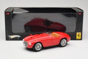 Ferrari 166 MM Piros Hot Wheels 1:18 L2989 Fém – 8. kép a 8-ből