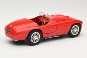 Ferrari 166 MM Barchetta Piros Hot Wheels 1:18 B6054-1 Fém – 3. kép a 8-ből