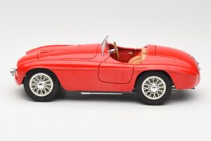 Ferrari 166 MM Barchetta Piros Hot Wheels 1:18 B6054-1 Fém – 4. kép a 8-ből
