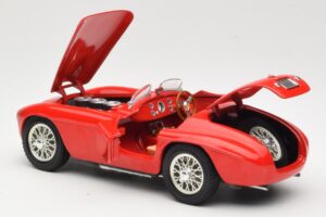 Ferrari 166 MM Barchetta Piros Hot Wheels 1:18 B6054-1 Fém – 5. kép a 8-ből