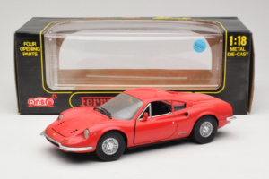 Ferrari Dino 246 GT Piros Anson 1:18 303597 Fém – 8. kép a 8-ből