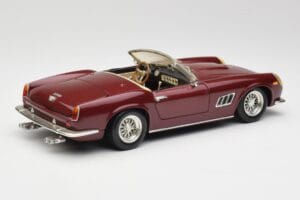Ferrari 250 GT California Piros Hot Wheels 1:18 3401158 Fém – 3. kép a 8-ből
