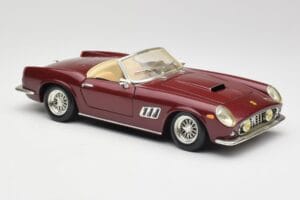 Ferrari 250 GT California Piros Hot Wheels 1:18 3401158 Fém – 6. kép a 8-ből