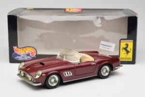Ferrari 250 GT California Piros Hot Wheels 1:18 3401158 Fém – 8. kép a 8-ből