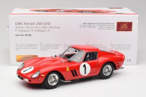 Ferrari 250 GTO #1 P. Rodriguez / W. Mairesse Paris 1000km 1962 CMC 1:18 M-254 Fém – 6. kép a 6-ből