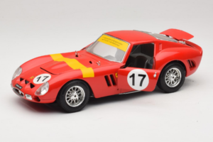 Ferrari 250 GTO #17 Bburago Sammlerborse Piros Bburago 1:18 3007-P1 Fém – 2. kép a 8-ből