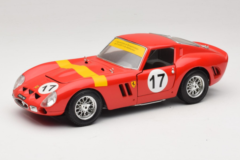 Ferrari 250 GTO #17 Bburago Sammlerborse Piros Bburago 1:18 3007-P1 Fém