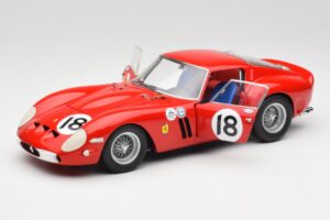Ferrari 250 GTO #18 P. Rodriguez Daytona Continental 3 Hours Winner 1963 Kyosho 1:18 08438F Fém – 2. kép a 8-ből