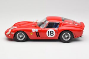 Ferrari 250 GTO #18 P. Rodriguez Daytona Continental 3 Hours Winner 1963 Kyosho 1:18 08438F Fém – 4. kép a 8-ből