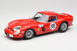 Ferrari 250 GTO #18 P. Rodriguez Daytona Continental 3 Hours Winner 1963 Kyosho 1:18 08438F Fém