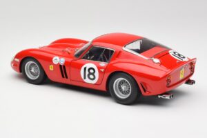 Ferrari 250 GTO #18 P. Rodriguez Daytona Continental 3 Hours Winner 1963 Kyosho 1:18 08438F Fém – 7. kép a 8-ből