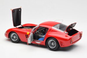 Ferrari 250 GTO #24 J. Blaton / G. Langlois 2nd 24 Hours of Le Mans 1963 Kyosho 1:18 08432C Fém – 5. kép a 8-ből