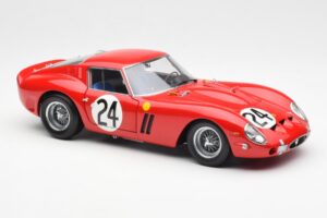 Ferrari 250 GTO #24 J. Blaton / G. Langlois 2nd 24 Hours of Le Mans 1963 Kyosho 1:18 08432C Fém – 6. kép a 8-ből