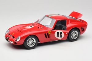 Ferrari 250 GTO #96 Piros 1962 Bburago 1:18 3011-N1 Fém – 2. kép a 8-ből