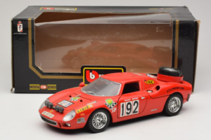 Ferrari 250 LM #192 Piros 1965 Bburago 1:18 3033-P1 Fém – 8. kép a 8-ből