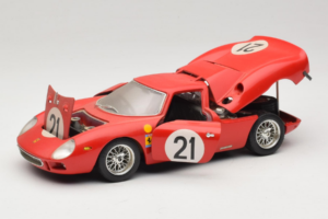 Ferrari 250 LM #21 M. Gregory / J. Rindt 24 Hours of Le Mans 1965 Bburago 1:18 3033-P2 Fém – 2. kép a 8-ből