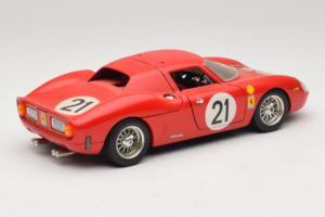 Ferrari 250 LM #21 M. Gregory / J. Rindt 24 Hours of Le Mans 1965 Bburago 1:18 3033-P2 Fém – 3. kép a 8-ből