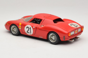 Ferrari 250 LM #21 M. Gregory / J. Rindt 24 Hours of Le Mans 1965 Bburago 1:18 3033-P2 Fém – 7. kép a 8-ből