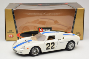 Ferrari 250 LM #22 Fehér 1965 Bburago 1:18 3333-W1 Fém – 8. kép a 8-ből