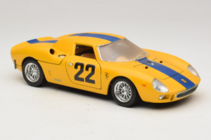 Ferrari 250 LM #22 Sárga 1965 Bburago 1:18 3333-Y1 Fém – 6. kép a 8-ből