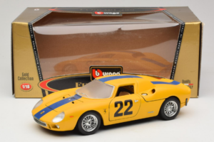 Ferrari 250 LM #22 Sárga 1965 Bburago 1:18 3333-Y1 Fém – 8. kép a 8-ből