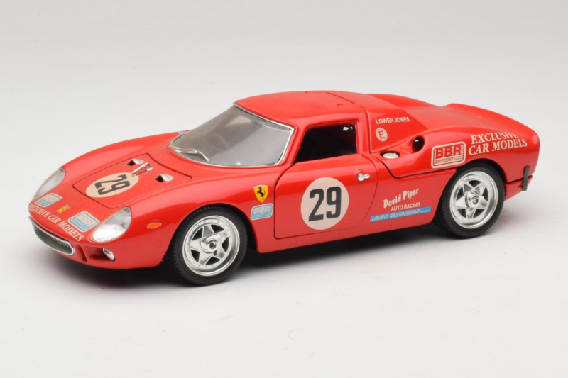 Ferrari 250 LM #29 Owens / Jones Monza 1992 Limitált Kiadás Bburago 1:18 3033-P3 Fém