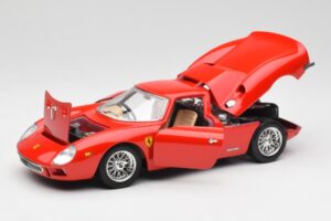 Ferrari 250 Le Mans Piros Bburago 1:18 3033 Fém – 2. kép a 8-ből