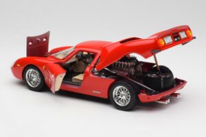 Ferrari 250 Le Mans Piros Bburago 1:18 3033 Fém – 5. kép a 8-ből
