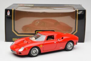 Ferrari 250 Le Mans Piros Bburago 1:18 3033 Fém – 8. kép a 8-ből