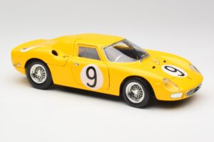 Ferrari 250 LM #21 M. Gregory / J. Rindt NART 24 Hours of Le Mans Winner 1965 Hot Wheels 1:18 25729 Fém – 6. kép a 8-ből