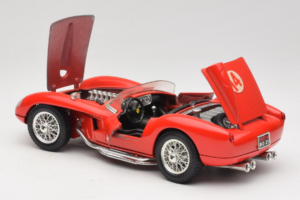 Ferrari 250 Testa Rossa #14 Piros Replacement Box 1957 Bburago 1:18 3007-R1 Fém – 5. kép a 8-ből