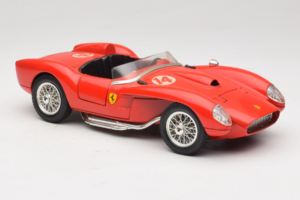 Ferrari 250 Testa Rossa #14 Piros Replacement Box 1957 Bburago 1:18 3007-R1 Fém – 6. kép a 8-ből