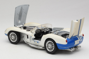 Ferrari 250 Testa Rossa #19 Fehér Replacement Box 1957 Bburago 1:18 3007-R5 Fém – 5. kép a 8-ből